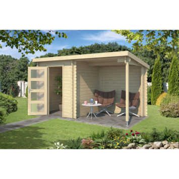 Tuinhuis Edelweiss met overkapping Edelweiss 390x215 cm