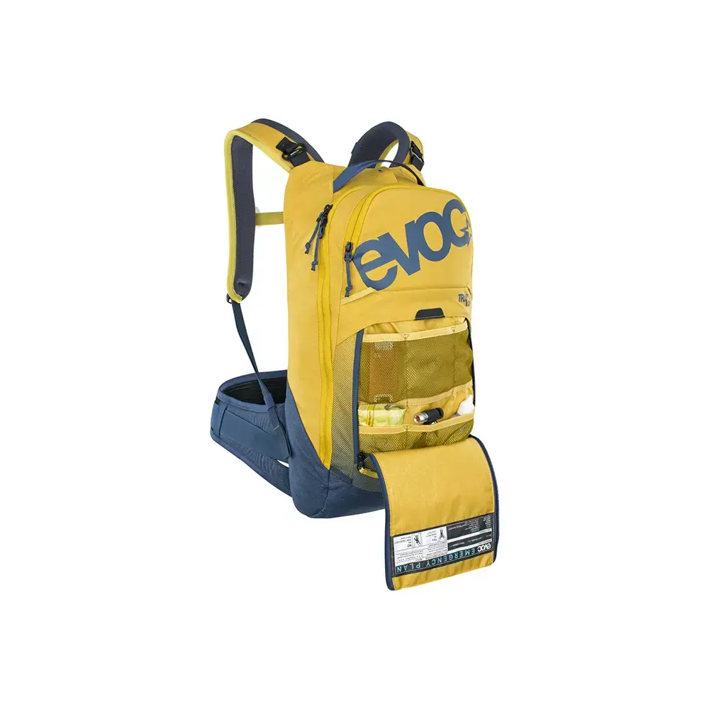 Evoc Trail PRO Dagrugzak 10L Geel/Blauw