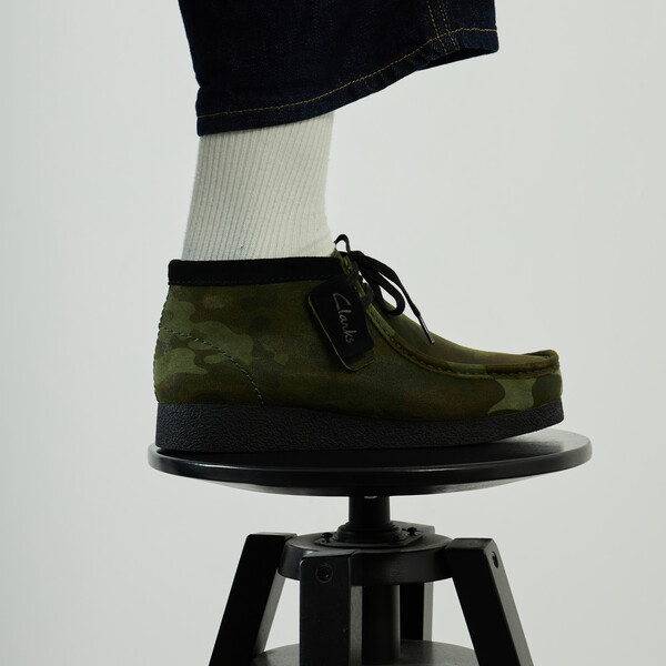 CLARKS WALLABEE EVO BT CAMO
