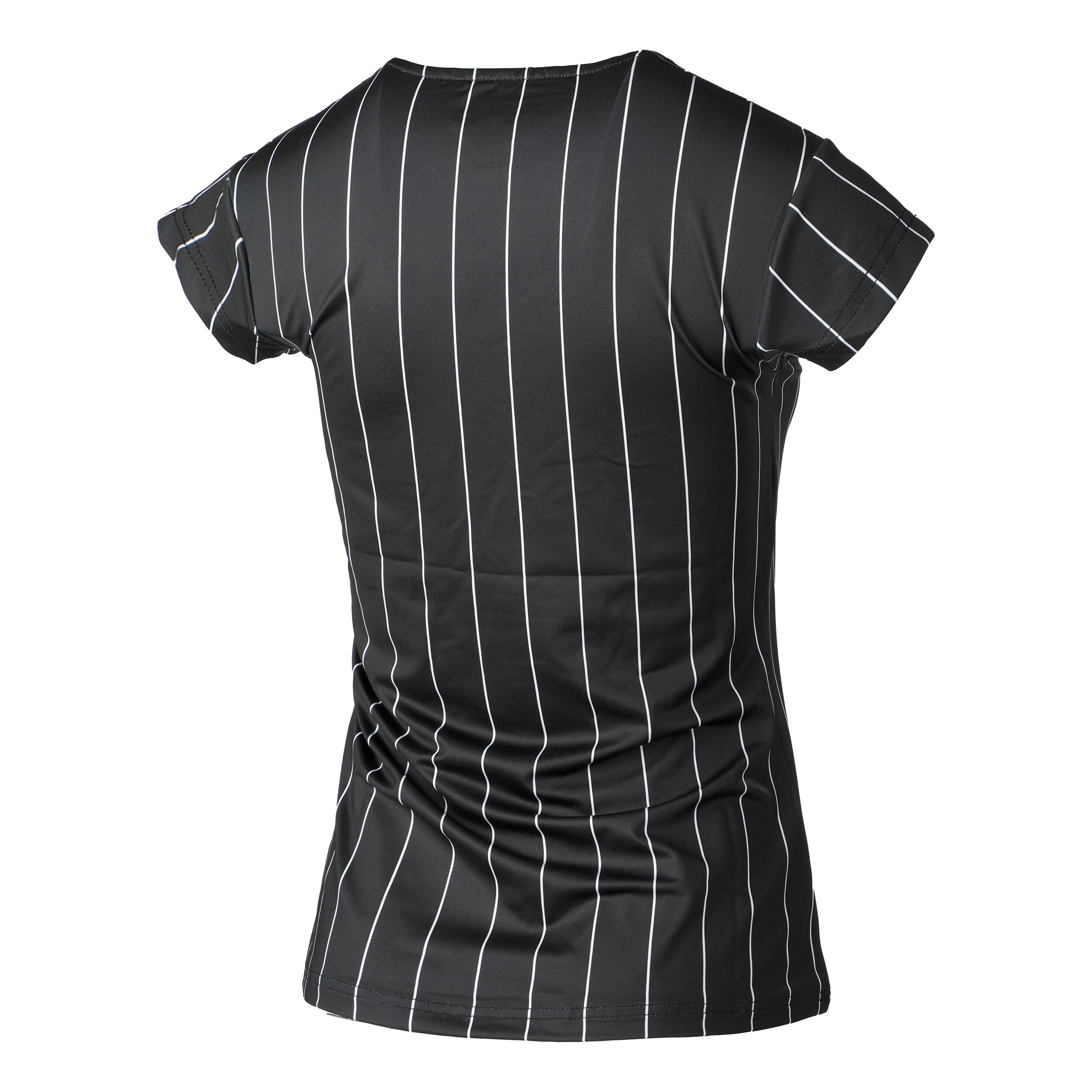 Tennis-Point Stripes T-shirt Edition Spéciale Femmes - Noir , Blanc