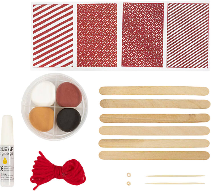Creativ Company Mini DIY Kit Nissens Dør, Julegaver