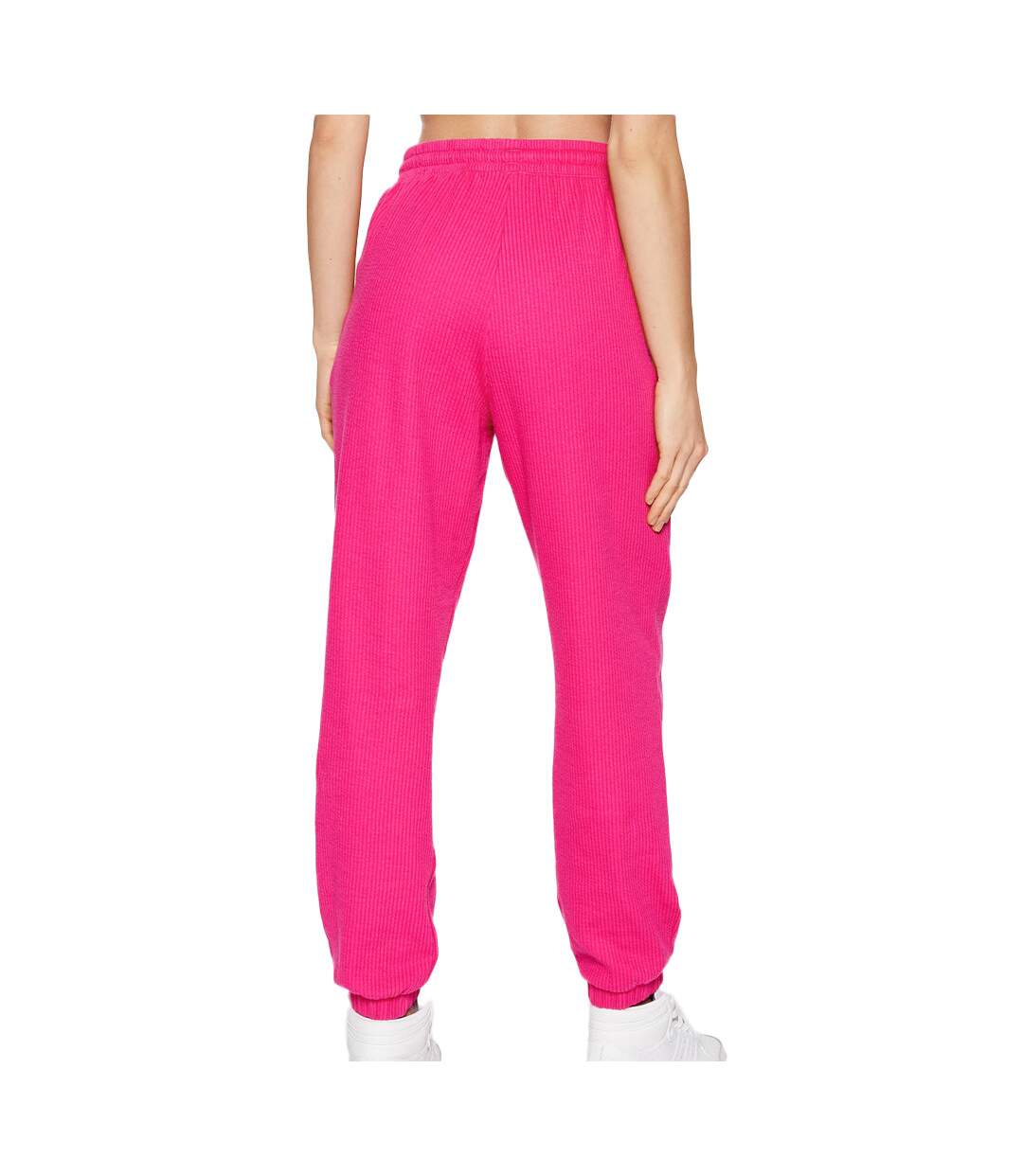 Jogging Rose Femme Adidas Rib Cuffed