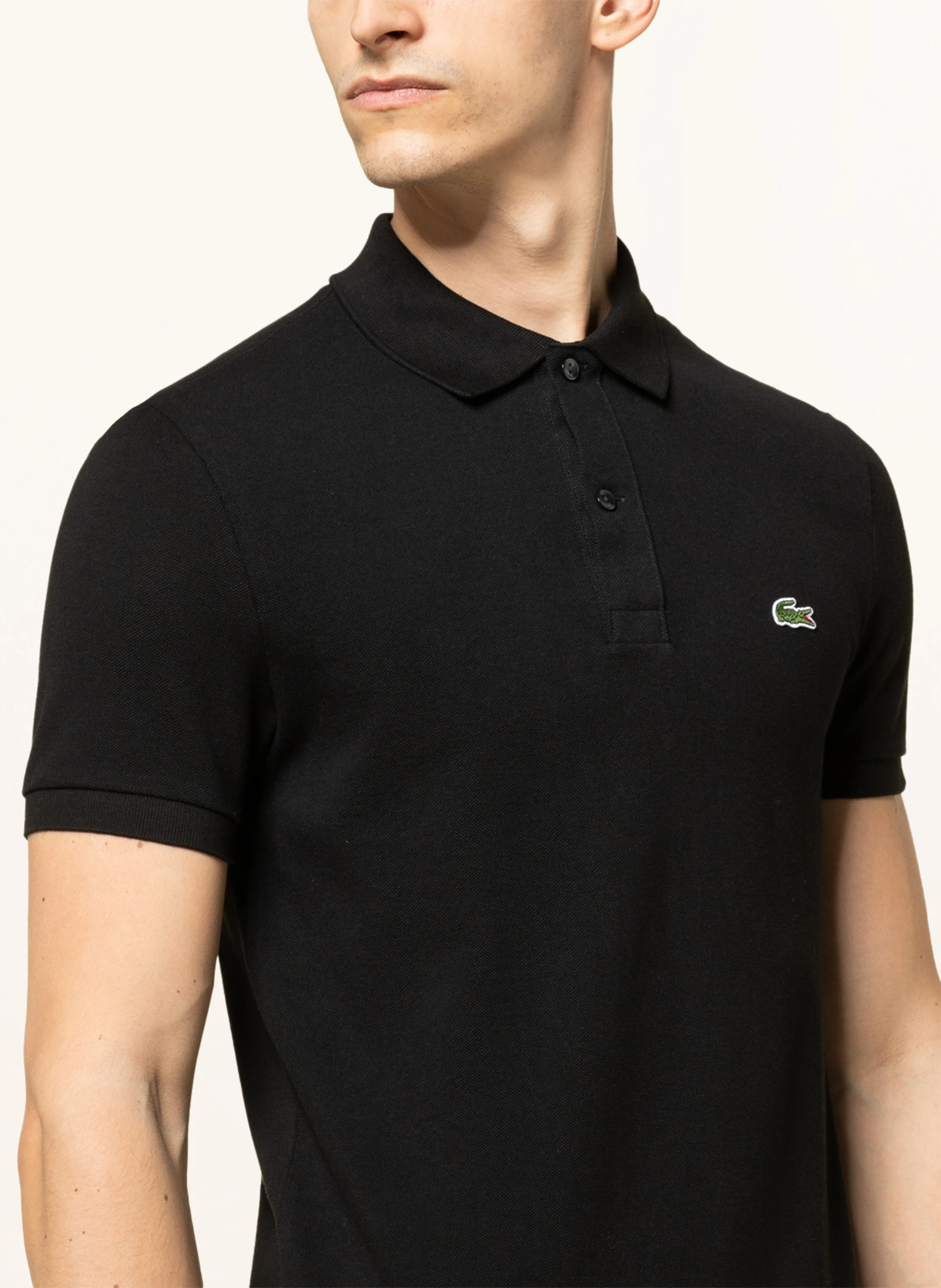 LACOSTE Piqué-Poloshirt Slim Fit