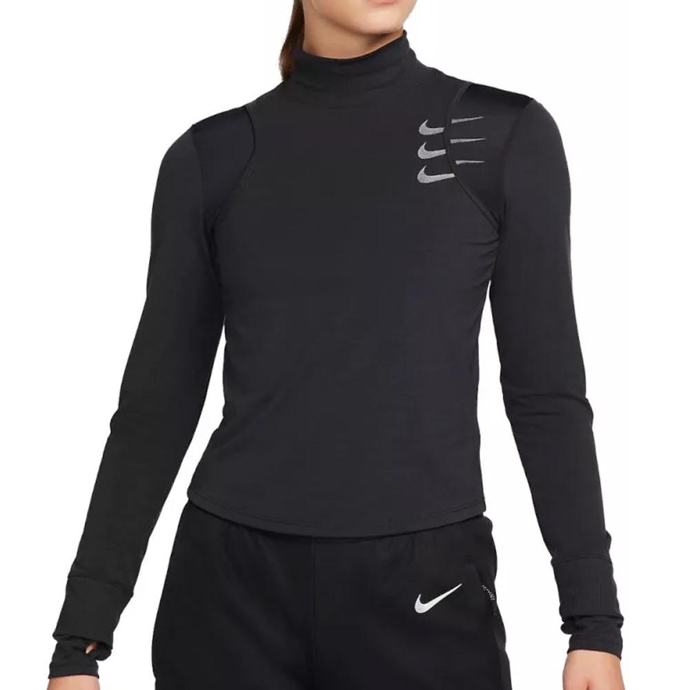 Nike T-shirt technique Noir Femme Nike Run Dvn