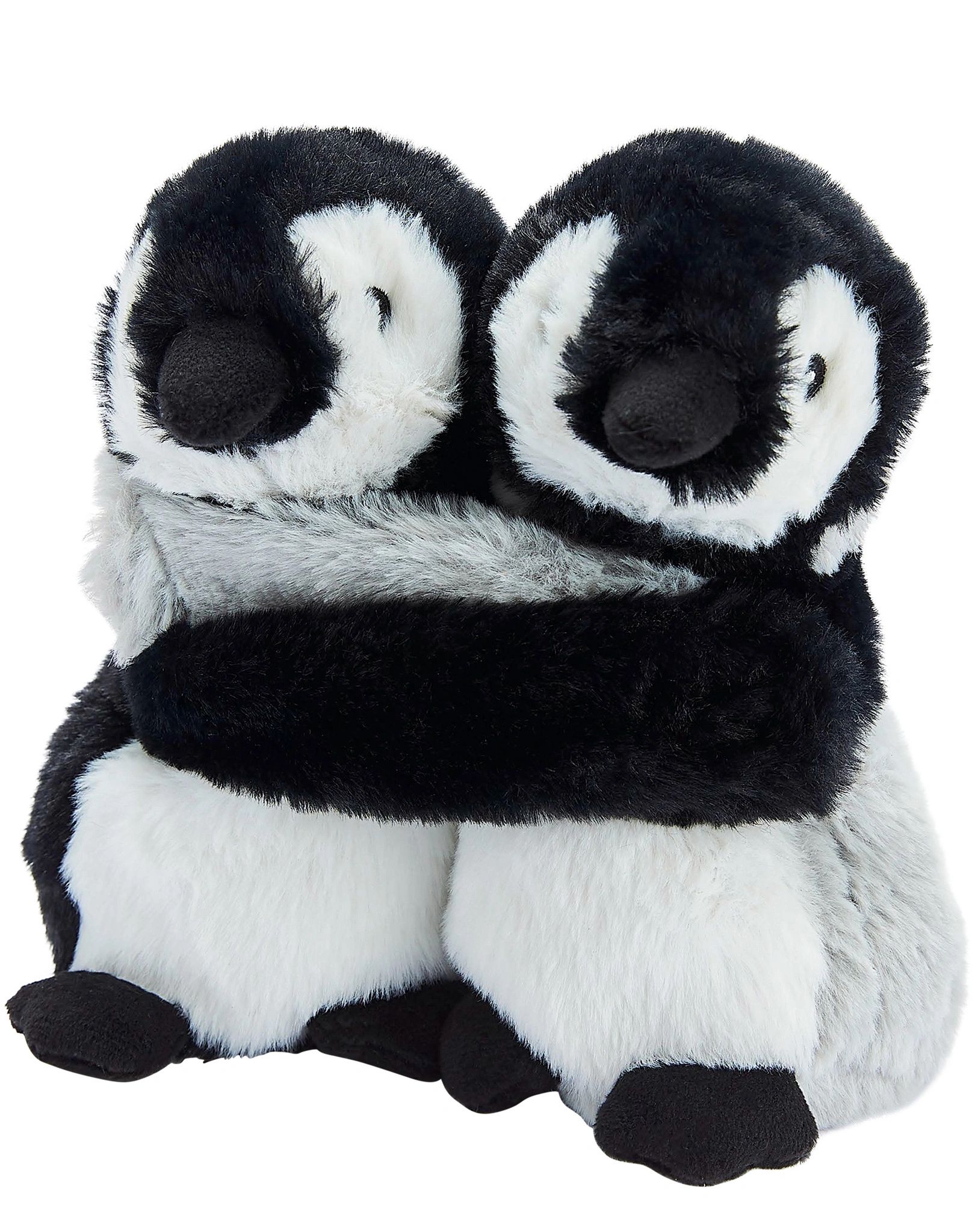 Wärmestofftier KUSCHEL-FREUNDE PINGUINE mit Hirse/Lavendel in grau/schwarz