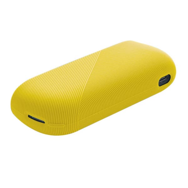 IQOS 3 DUO enkelt silikonovertrekk - Lys Gul