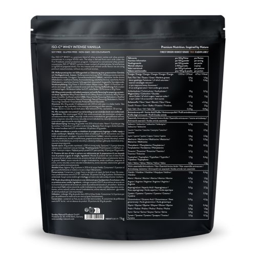 Sunday Natural Products  ISO-C ®WheyIntense Vanilla