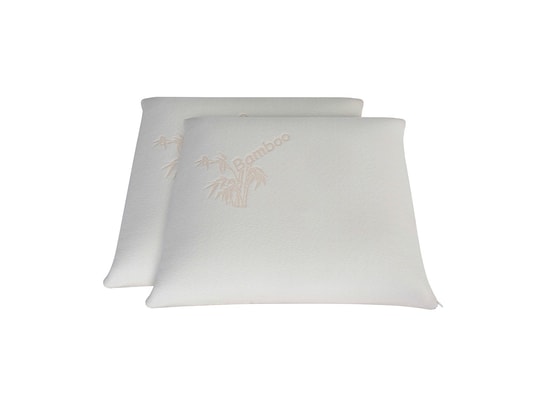 OLYMPE LITERIE - Pack oreiller Lot de 2 oreillers bio | mousse à mémoire de forme | moelleu...