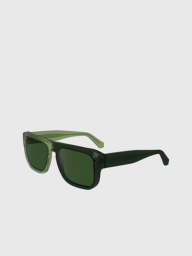 Óculos de Sol Retangulares Modificados CKJ24607S