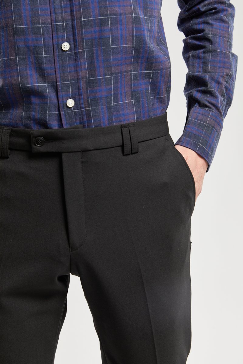 Pantalon de costume - laine et polyester