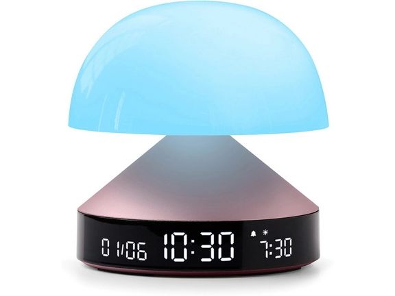 Lexon Lichtwecker Mina Sunrise Rosa Digitalwecker