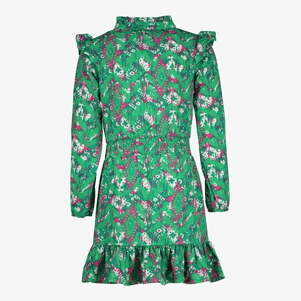 MyWay meisjes jurk groen met ruches