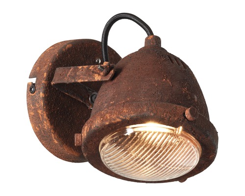 LED wandspot 4W 350 lm 3000 KB 11 cm roestkleurig