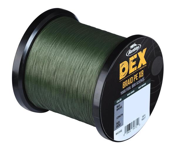 Tresse Berkley Dex X8 Moss Green 3000m