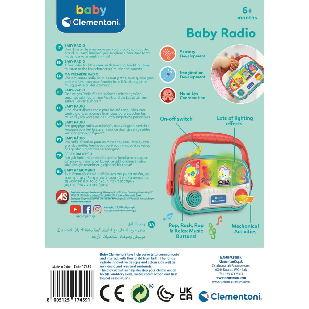 Clementoni Baby Radio