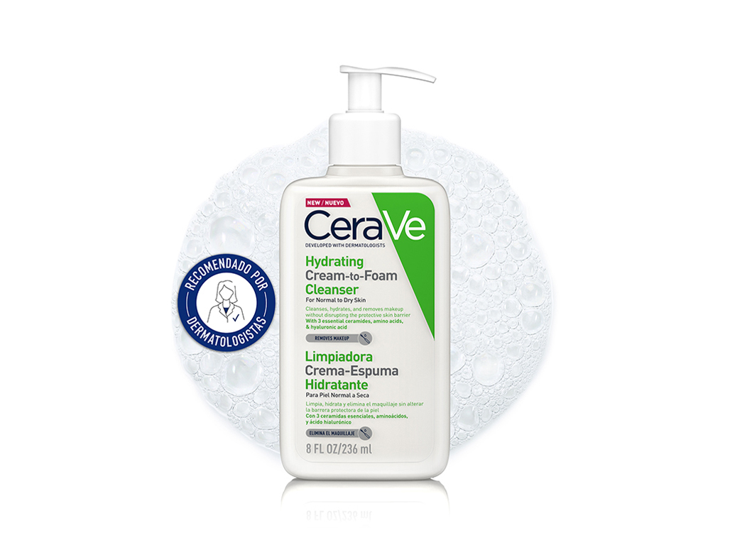 CREME ESPUMA CERAVE LIMPEZA 473ML