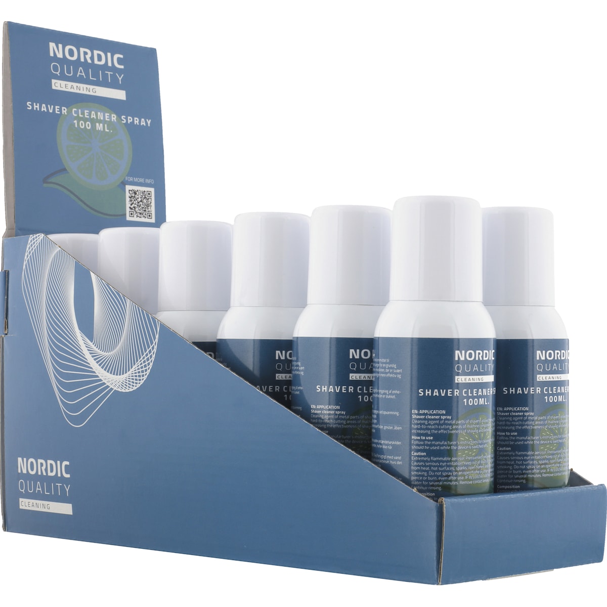 Nordic Quality rensespray til barbermaskin NQ352799