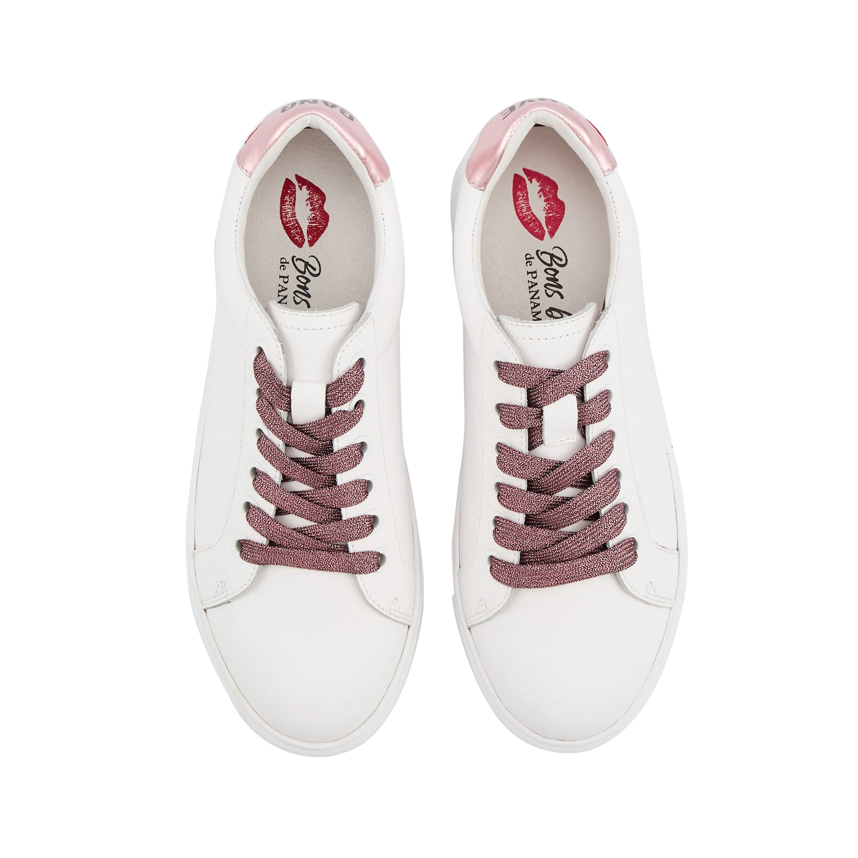 SIMONE NOT PERFECT - Sneakers en cuir | Blanc