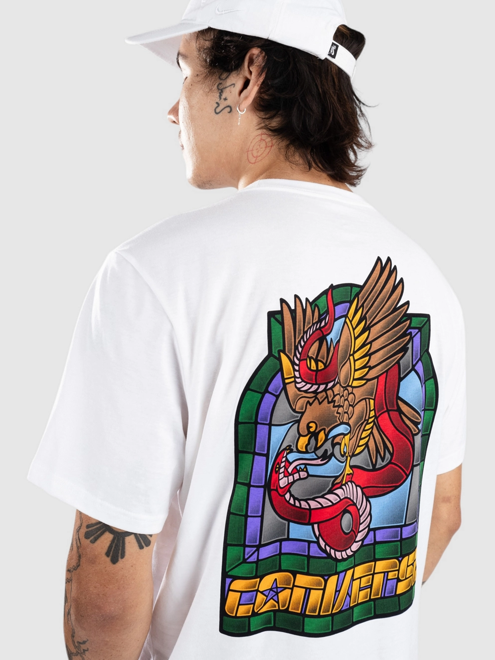 Converse Cons Stained Glass T-Shirt white