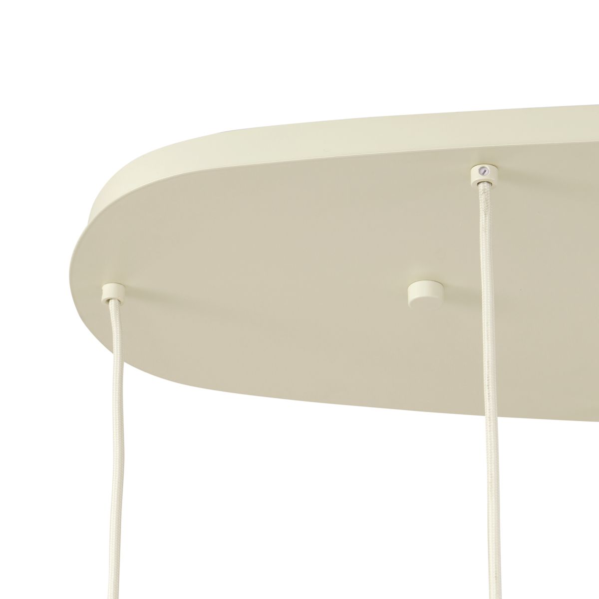Scandinavische hanglamp creme 6-lichts - Biles