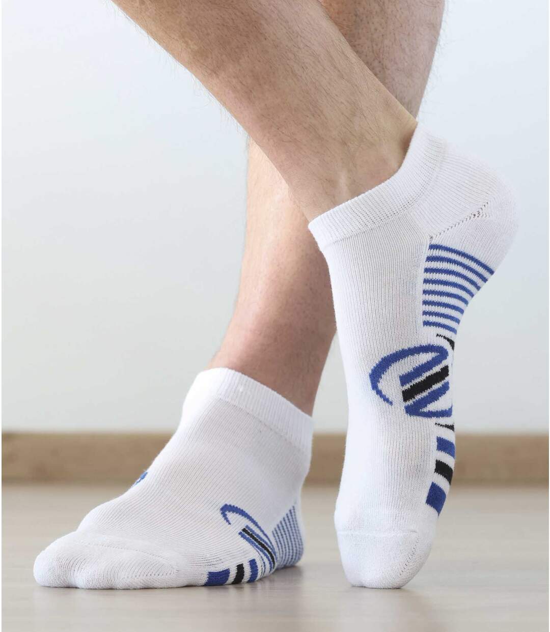 Lot de 5 Paires de Socquettes Sport Fantaisie