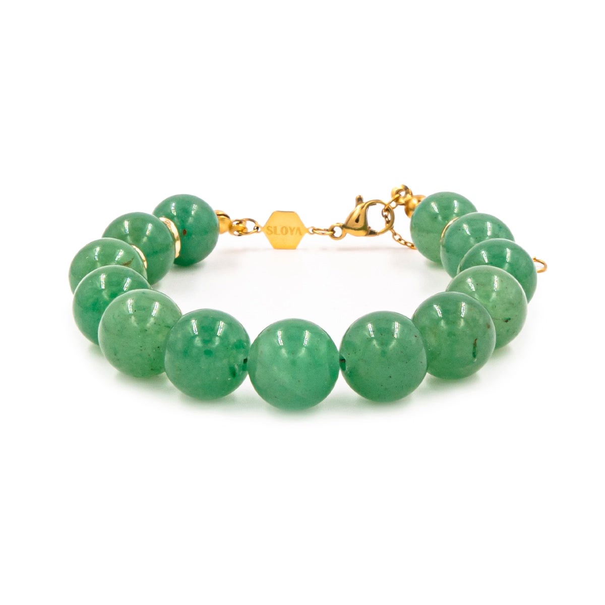 Bracelet Kamelia en pierres naturelles Aventurine