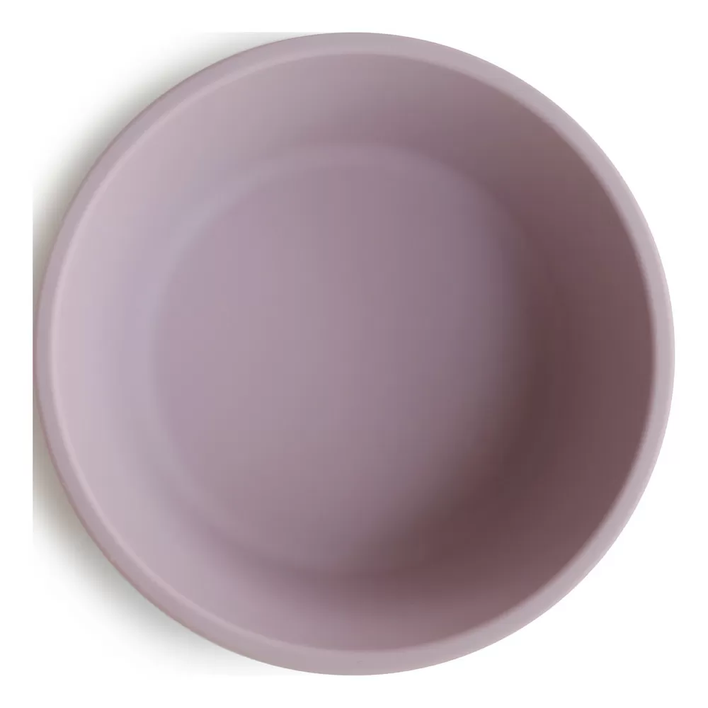 Mushie Silikone Skål Soft Lilac - 1 stk.