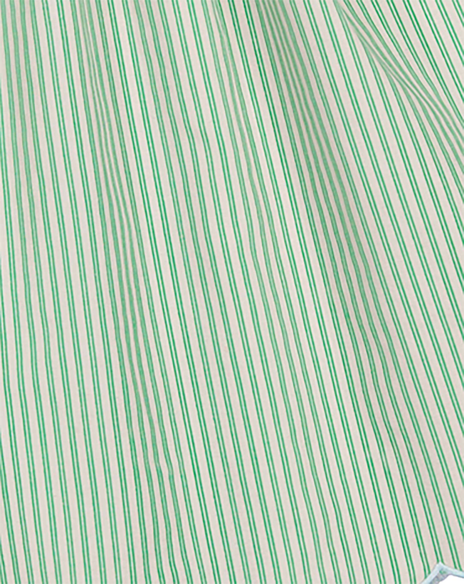 Kleid DEIDRA ärmellos in mint leaf stripes