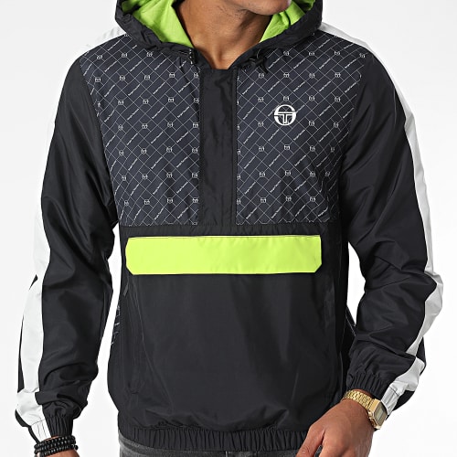 Veste Col Zippé Capuche Replica 39806 Noir