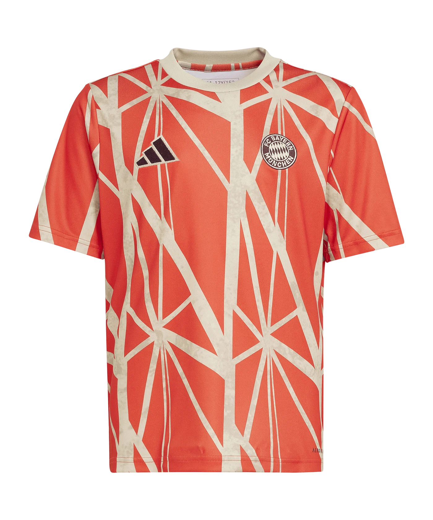 adidas FC Bayern München Prematch Shirt 2024/2025 Kids Rot