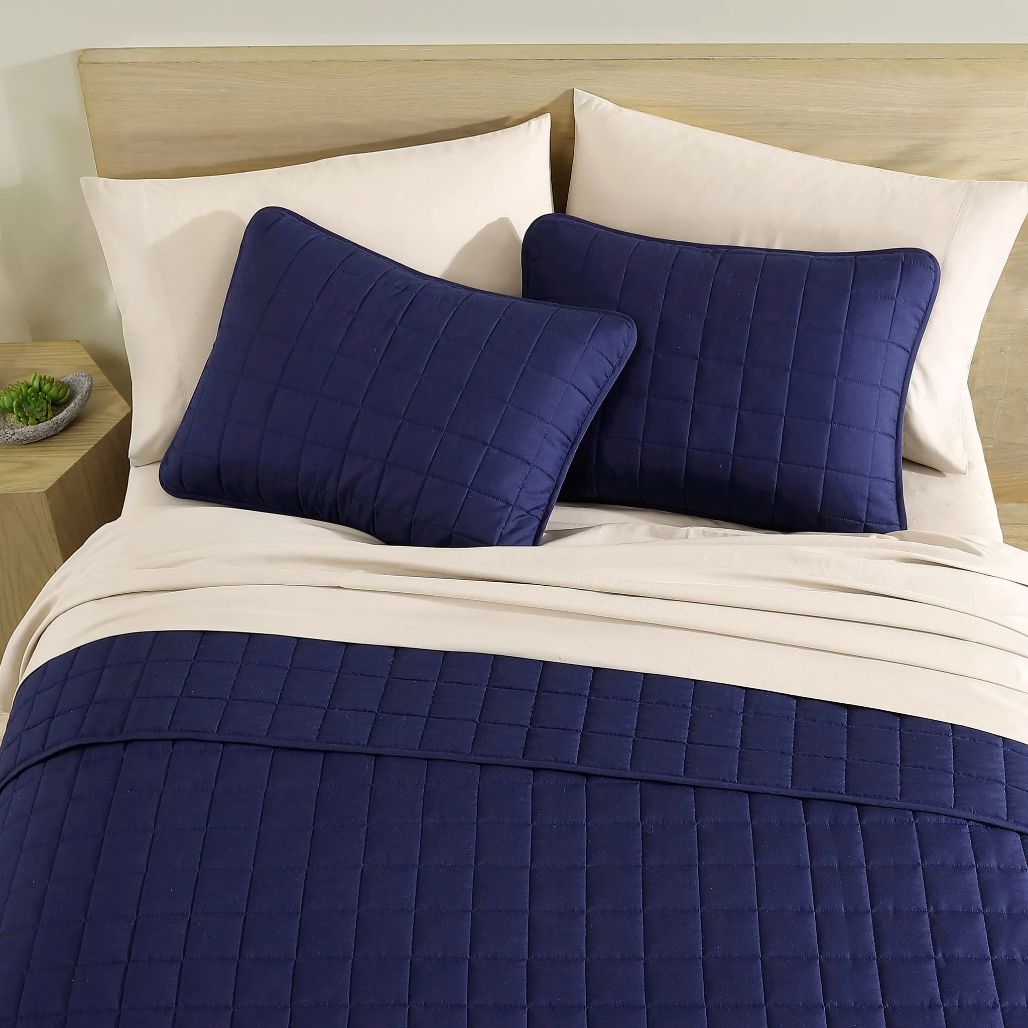 Origami Maison Ensemble Draps Lit Double - Ivoire