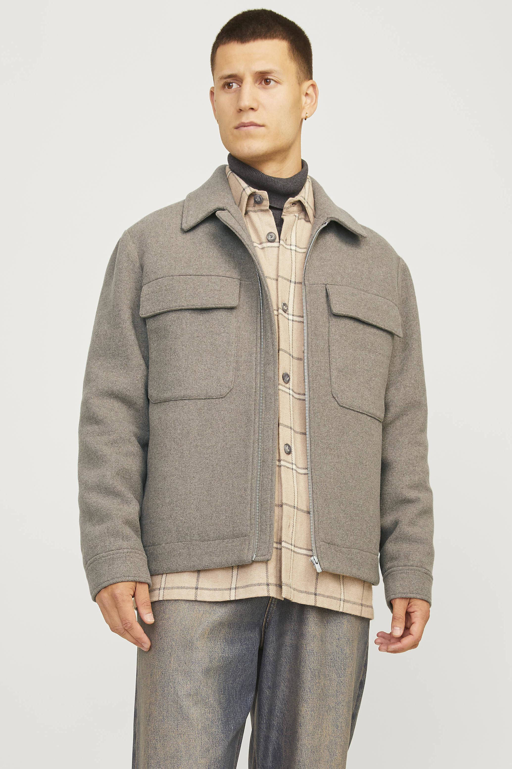 JACK & JONES jas JPRCCRUSSEL Greige
