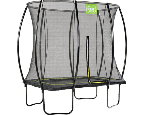 EXIT Silhouette Trampoline met Veiligheidsnet 254 x 153 cm Zwart