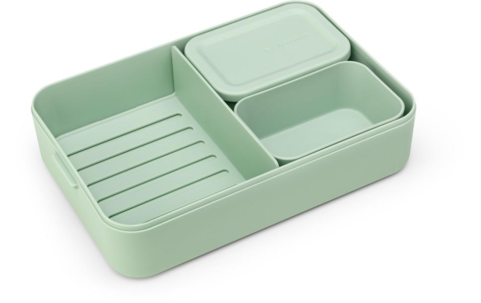 Lunchbox Make & Take 25.5 x 16.7 x 6.2 cm, HellgrünZnünibox