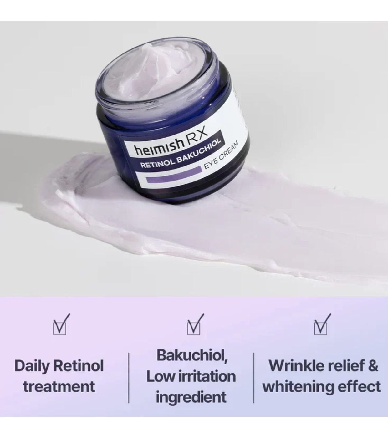 Heimish - *Heimish RX* - Retinol Bakuchiol Creme para os Olhos