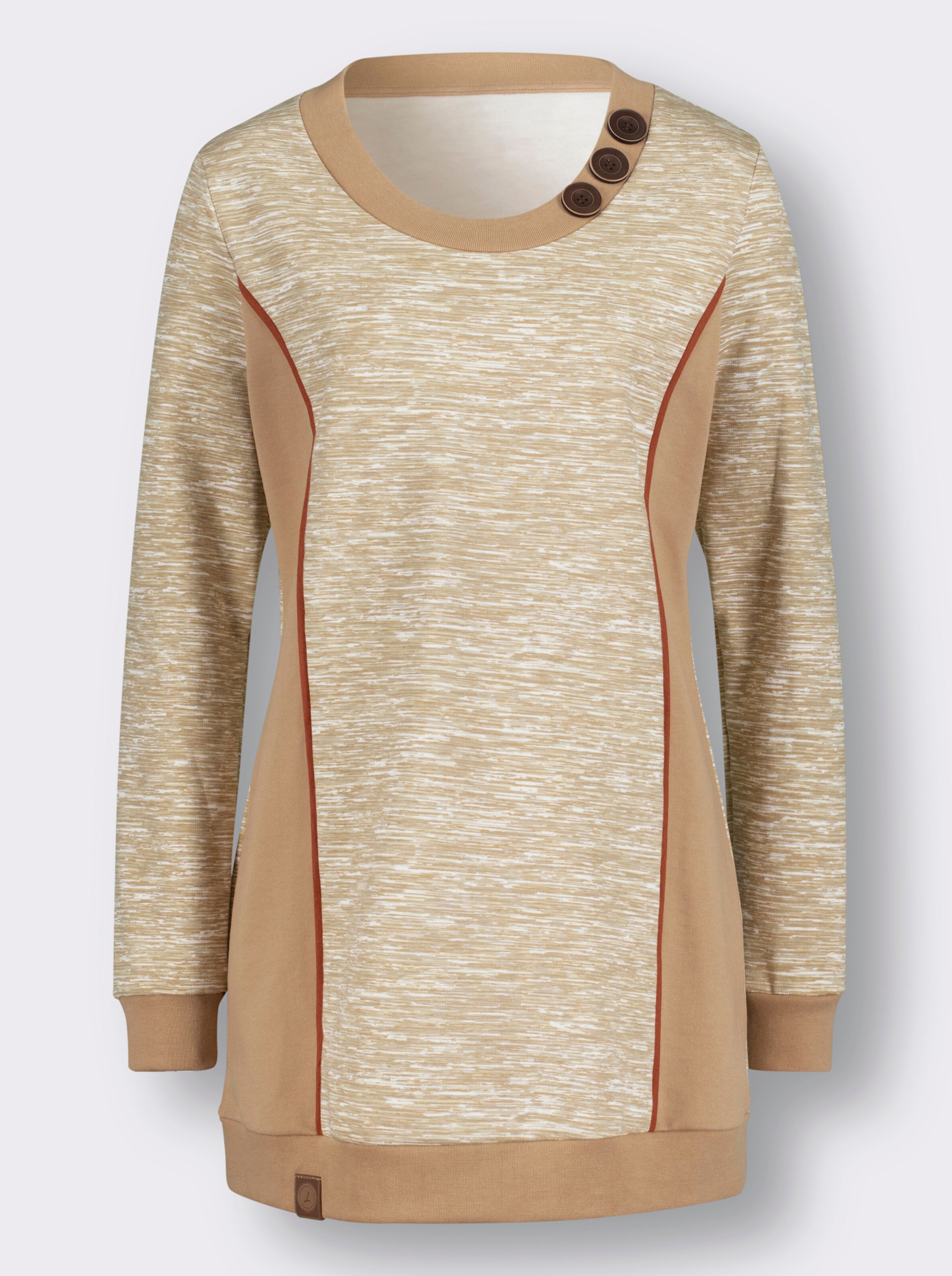 Sweatshirt in Longform