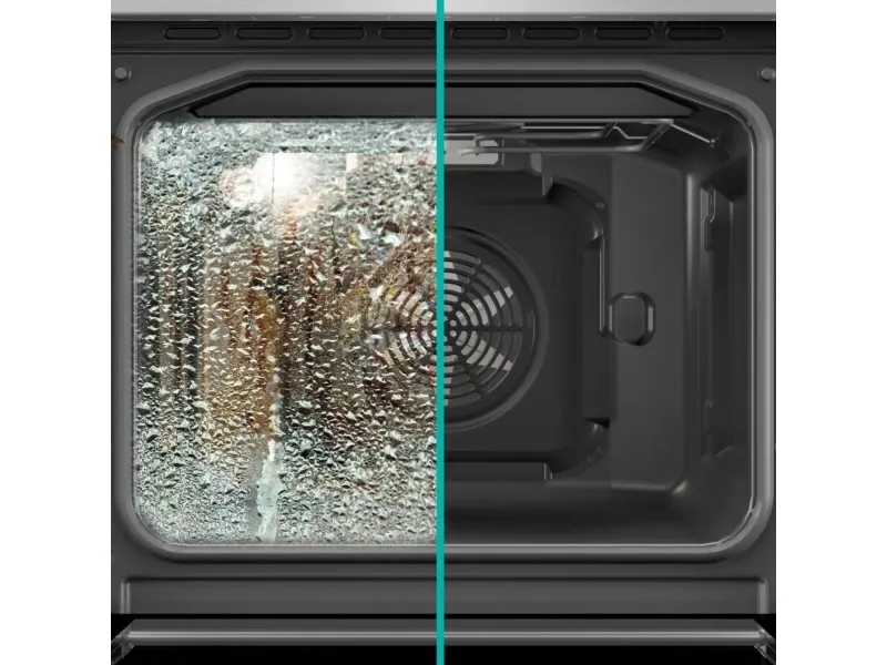 Gorenje Advanced GEIT5C60BPG - Komfur - fritstående - bredde: 50 cm - dybde: 59.4 cm - højde: 85 cm - med selv-rengøring - sort