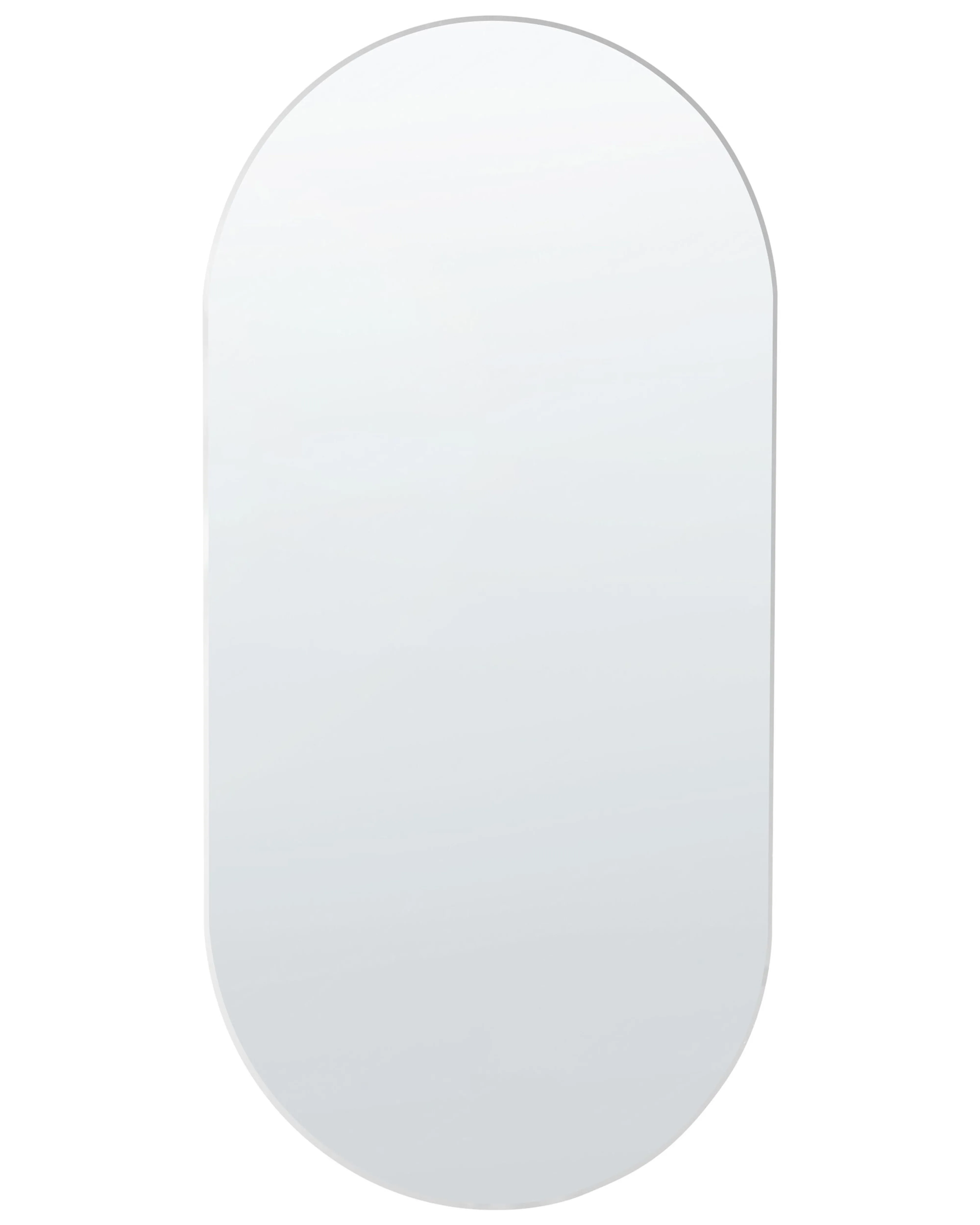 Wandspiegel ALFORTVILLE 40 cm 80 cm Zilver