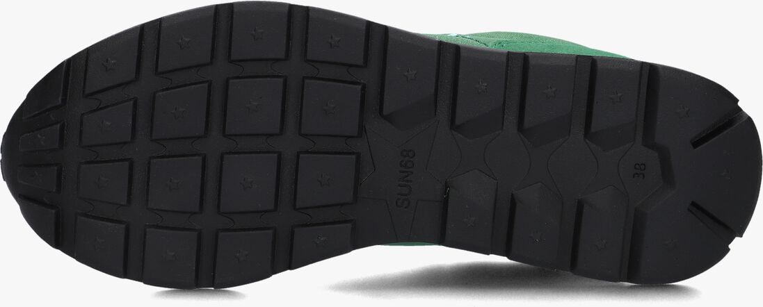 SUN68 groene sun68 lage sneakers ally solid nylon