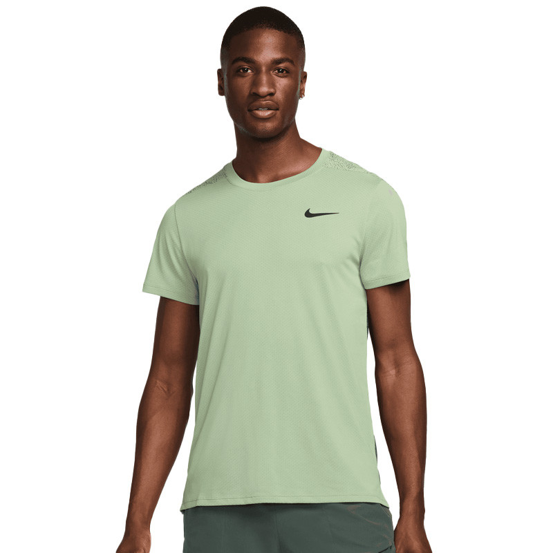 Tee-shirt tennis Sinner Shanghai Nike Court Slam kaki