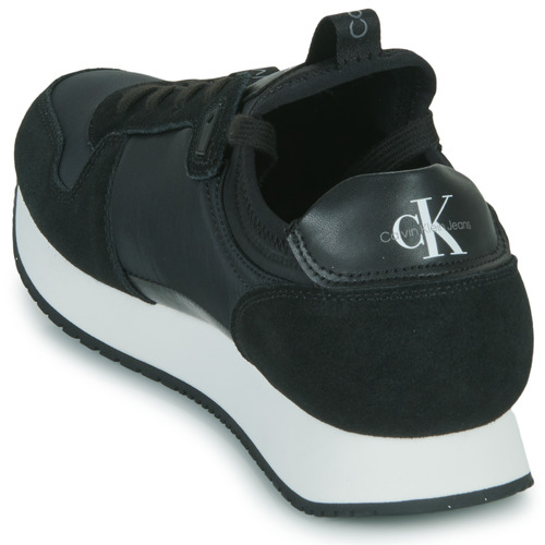 Calvin Klein Jeans - RUNNER SOCK LACEUP NY-LTH - Noir