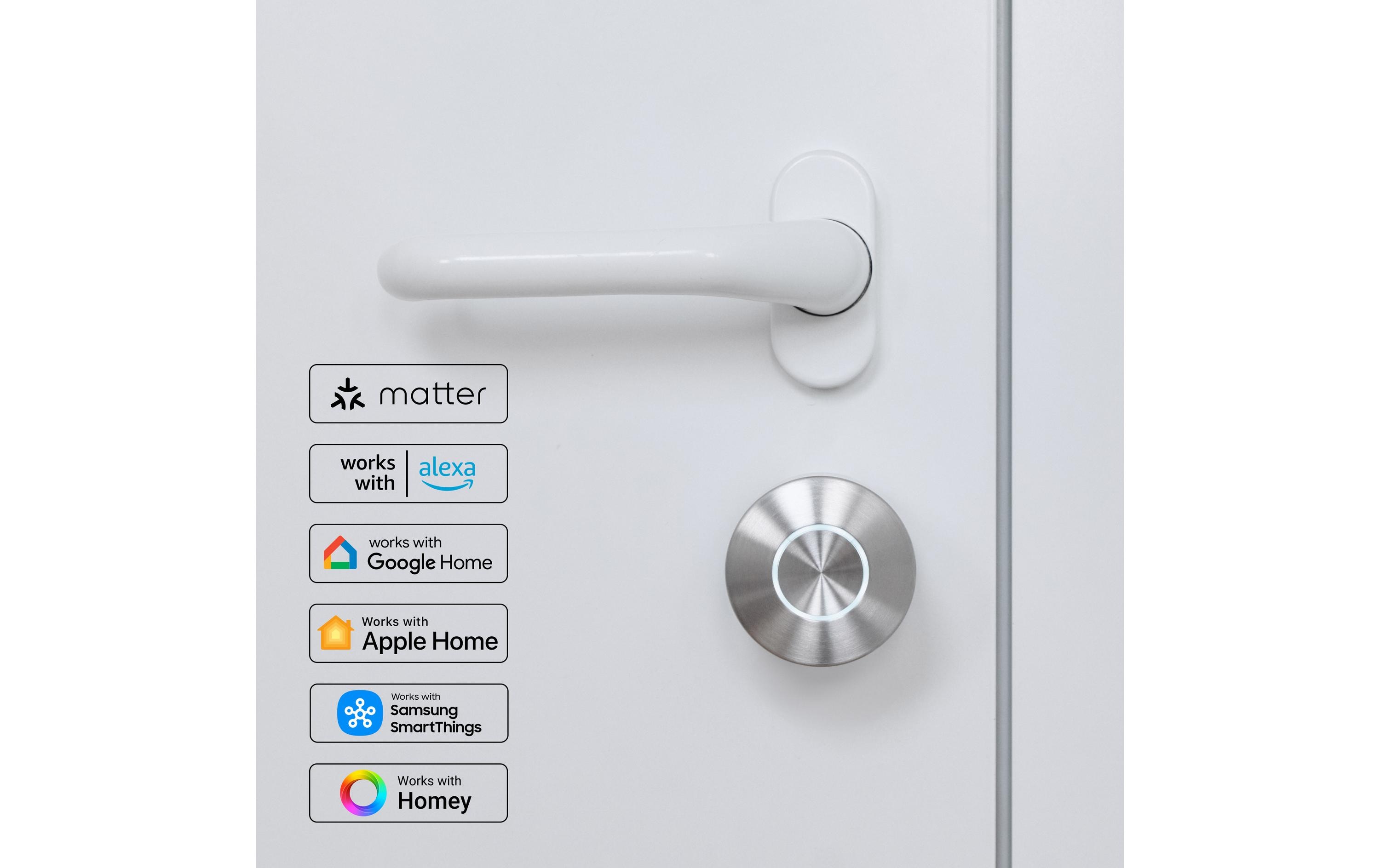 Access Kit PRO (5th Gen) EU-Zylinder Weiss<br>Komplettlösung für modernen Türzugang