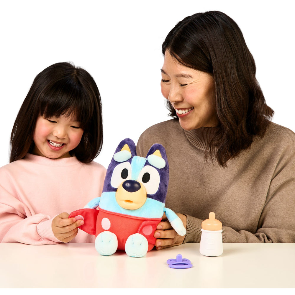 Køb Bluey Cuddle & Care Baby Plys