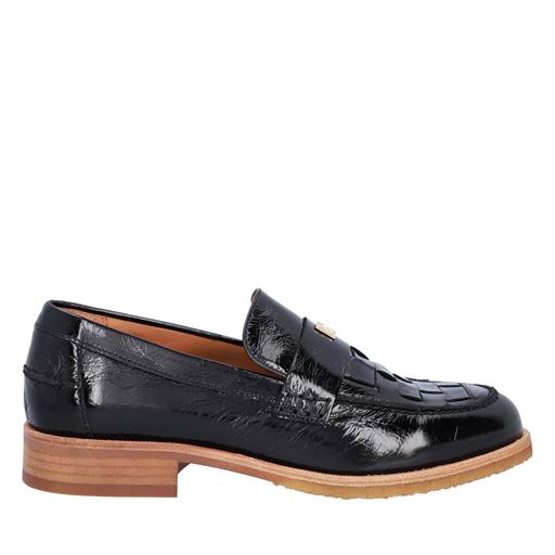 Billi Bi A6316 Loafers, Black Naplack, 38