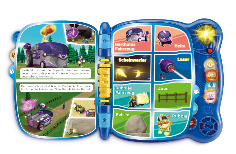 Vtech 80-530704 Mighty Pups Lernbuch