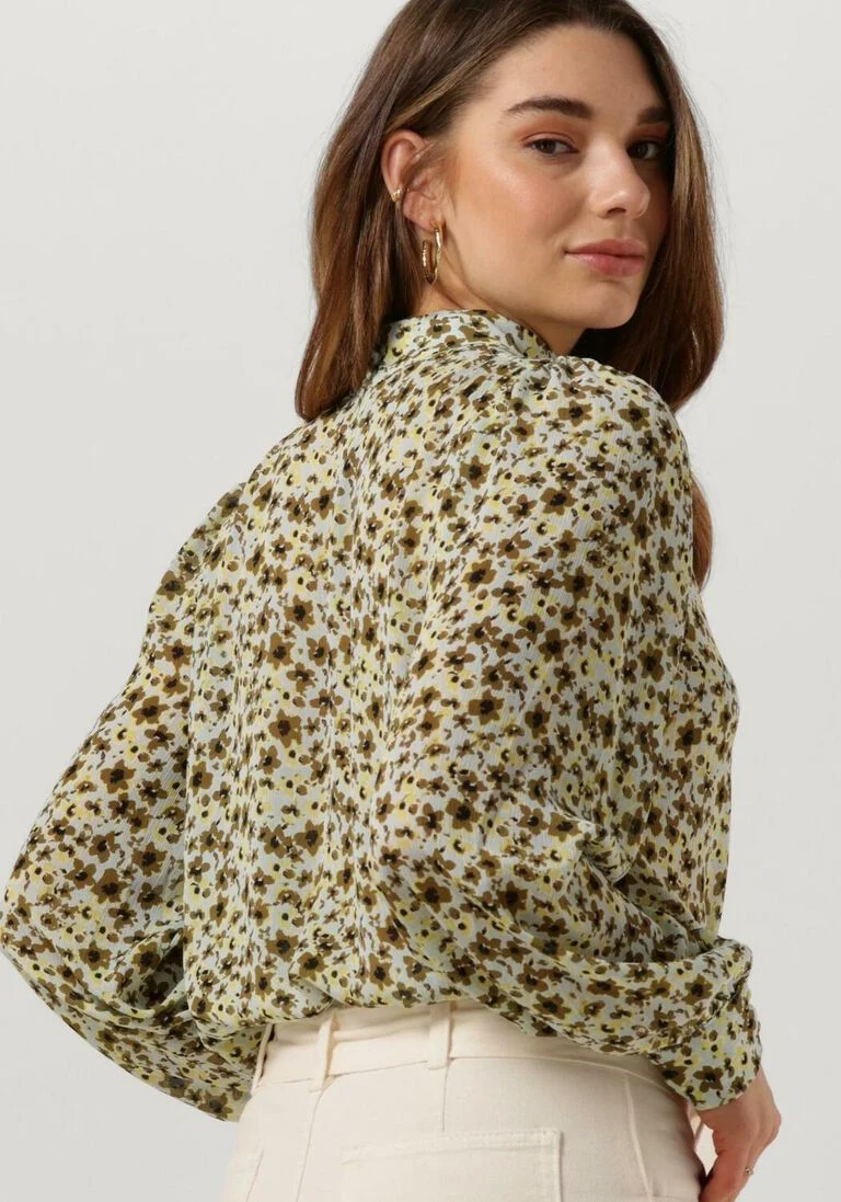 MSCH COPENHAGEN groene msch copenhagen blouse adalia rikkelie top aop