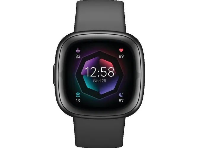 Fitbit Sense 2 - 40 mm - grafit - smart ur med bånd - grafit - håndledsstørrelse: up to 209 mm - NFC, Bluetooth