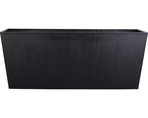 Lafiora balkonbak, kunststof, 45 x 17,2 x 17 cm, zwart