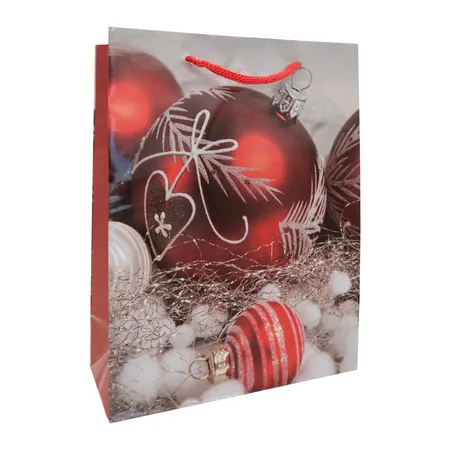 Idena Geschenktasche Weihnachten 18 x 23, 1 Stück, 5-fach sortiert