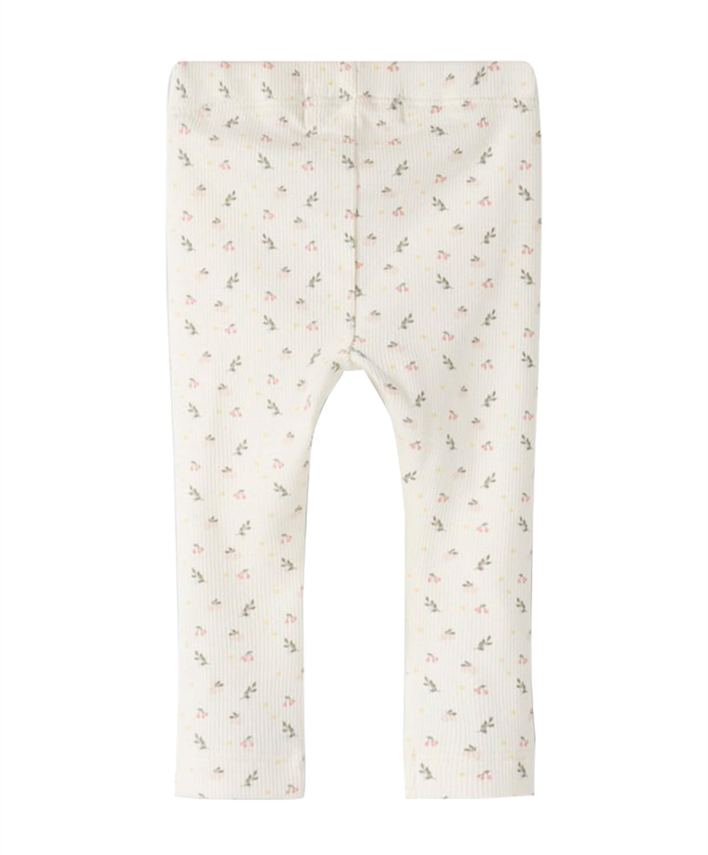Lil' Atelier NBFGAGO SLIM LEGGING LIL meisjes broek ecru